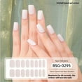 thumbnail image 3 of Pure Color UV Gel Nail Sticker Semi-curing Gel Nail Stickers Heating Lamp, 3 of 5