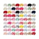 thumbnail image 1 of wonima11 74 Pcs Spa Headband Set 37 Styles Coral Fleece Terry Cloth Facial Hair Wrap Cosmetic Headband for Makeup, Soft Skincare & Washing Face Bow Hairbands for Women, 1 of 1