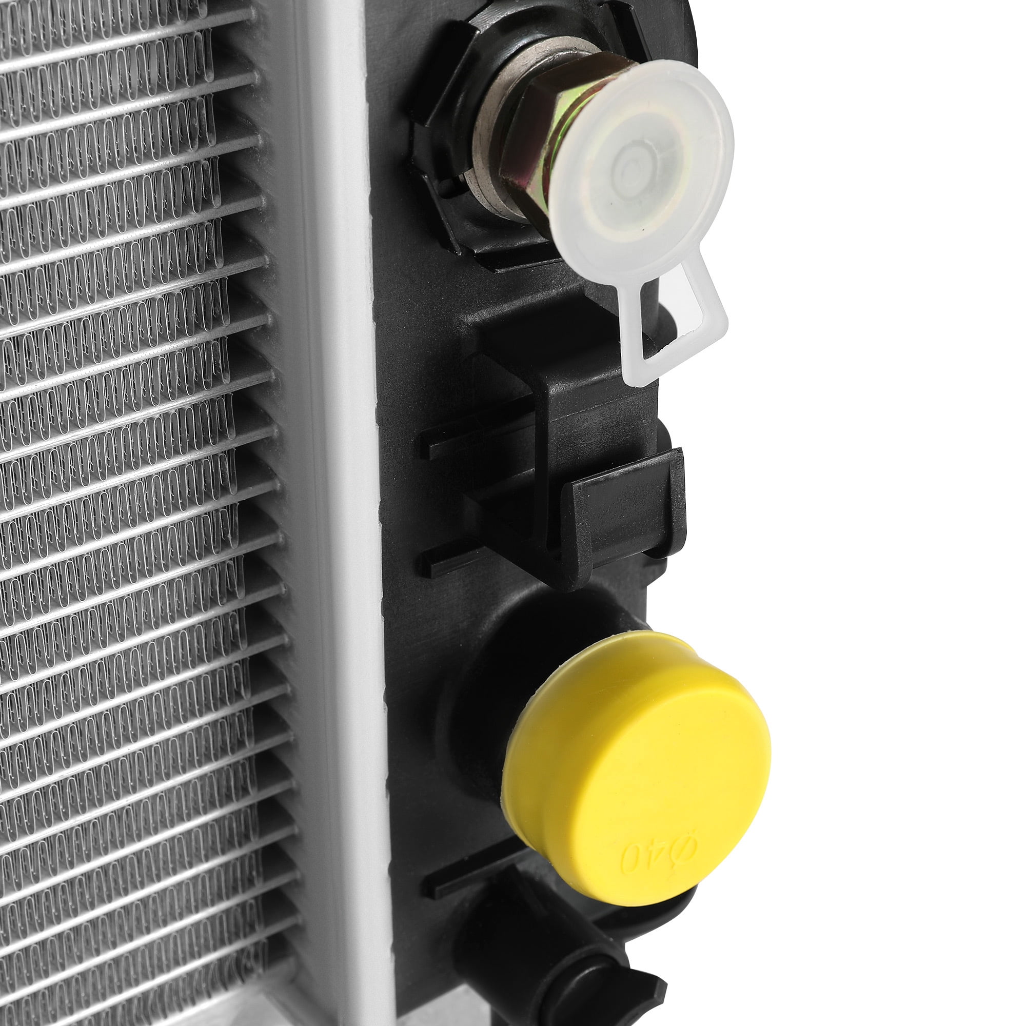 LEDKINGDOMUS Precision Fit Radiator Compatible with 2019-2024 Chevrolet Silverado 1500/GMC Sierra 1500 V8 5.3L 6.2L, Aluminum Core Leak-Proof Design, TIG-Welded for Extreme Weather Resistance CU13767