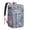 Pink-46, variant on Nautical Beachy Backpack Cooler, Leakproof Insulated Tropical Island Cooler Bag with Sunset Palm Tree Print for Travel & Picnic