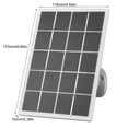 thumbnail image 5 of Drrntien Solar Panel for Rings Camera Rings Solar Panel Rings Camera Solar Panel for Rings, 5 of 7