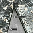 thumbnail image 7 of Homore Traditional Pattern Mystic Medallion Area Rug, 9' x 11', Gray, 7 of 7