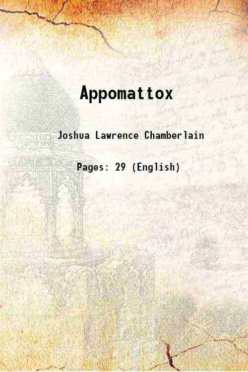 Appomattox 1903 [Hardcover]