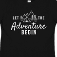 thumbnail image 4 of Inktastic Let the Adventure Begin with Camping Tent and Mountains Boys or Girls Toddler T-Shirt, 4 of 5