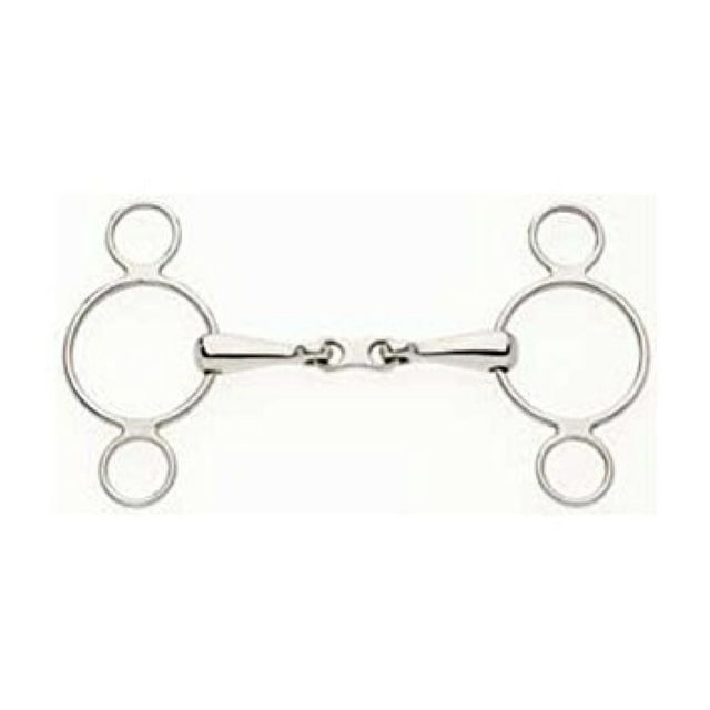 Lorina French Link 2 Ring Continental Horse Gag