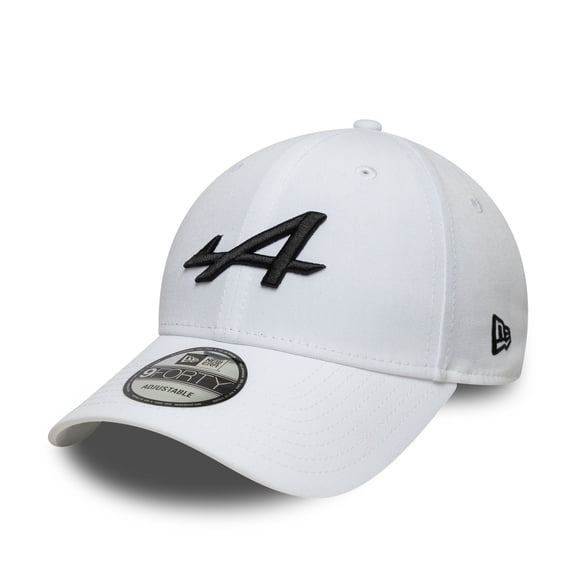 Alpine Racing F1 New Era Unisex 9Forty Essential White Hat