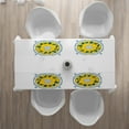 thumbnail image 3 of Ambesonne Astrology Place Mats Set of 4, Zodiac Natal Chart, Standard Size, Yellow Blue, 3 of 4