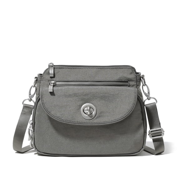 Bandolera Baggallini Calais Sterling Shimme para mujer