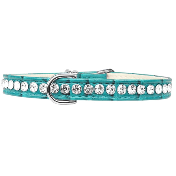 Dog, Puppy Pet Designer Croc Collar, "Beverly Style"