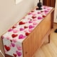 thumbnail image 2 of Decoraciones para San Valentín, banderines de mesa coloridos para restaurante, sala de estar, decoración de ambientes de aniversario de boda, 4 tamaños disponibles, banderines de lino para mesa., 2 of 6