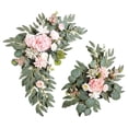 thumbnail image 2 of 2 uds Guirnalda Artificial Yotijar adorno decorativo puerta colgante simulación Guirnalda flor estilo H, 2 of 10