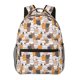 thumbnail image 1 of Disketp Cute Cats Mochila Estampada para Hombre y Mujer – Mochila Ligera Clásica con Múltiples Bolsillos para Universidad, Trabajo y Viajes-One Size, 1 of 5