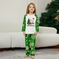 thumbnail image 6 of Onlypjs Family Matching Christmas Pajamas Sets – Holiday PJs for Women, Men – Festive Green Snowflake & Holiday Print Sleepwear, 6 of 7