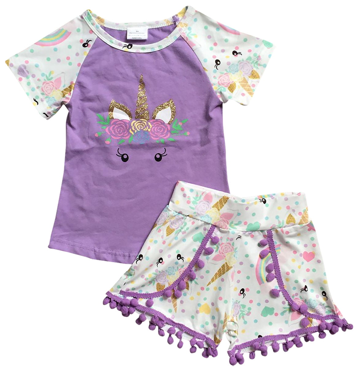 Nwt Details about   Gap Girls 18-24 Months Butterfly Shirt & Pink Silver Heart Shorts Outfit 