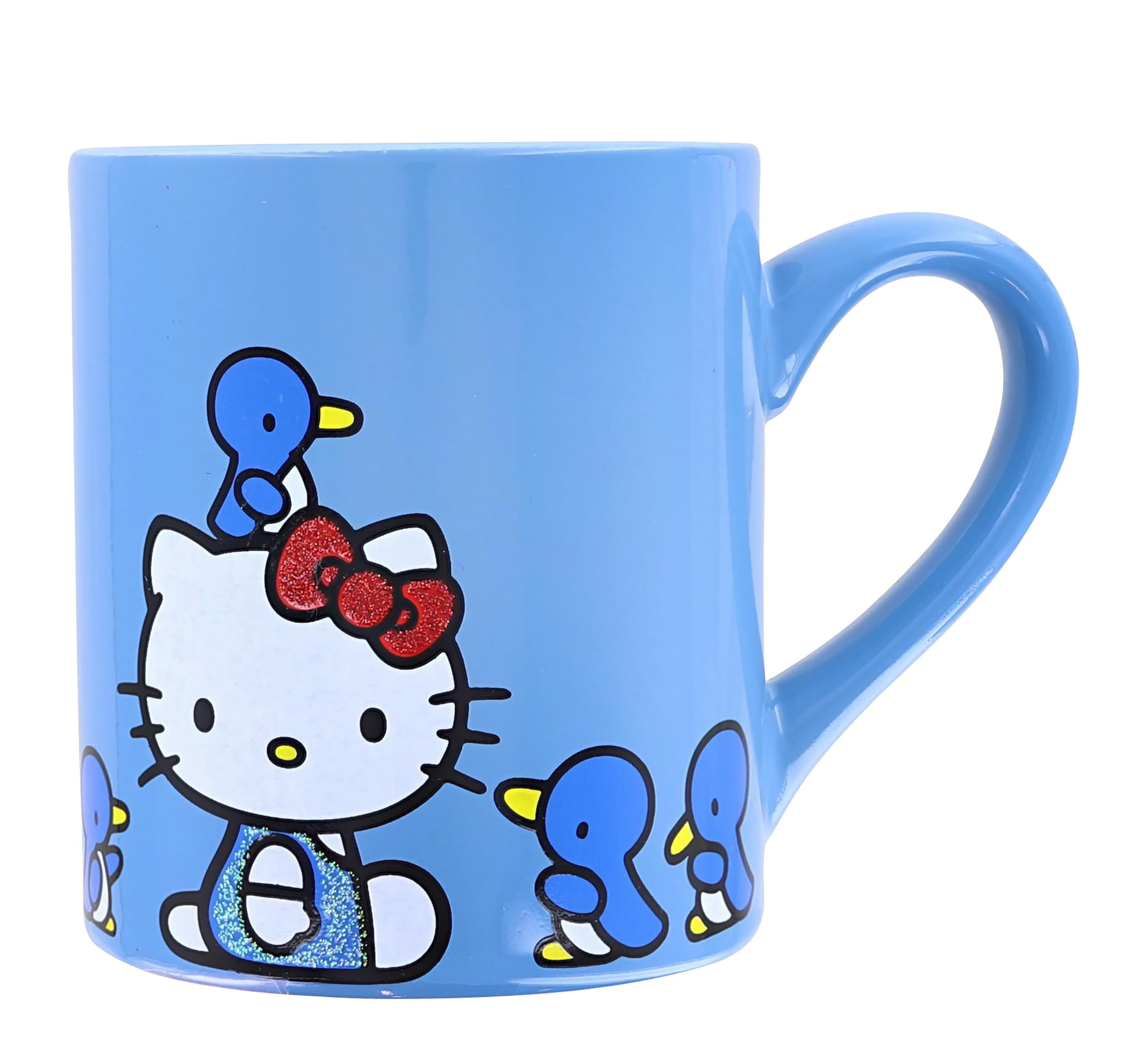 Set of 4 Sanrio Hello Kitty Mugs Cups Drinking Tea Coffee Tableware Kitchen Milk 