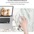 thumbnail image 4 of Desk Mat, Large Mouse Pad, 31.5" x 11.8" XXL Extended Gaming Mousepad, Desktop Decor Desk Pad, Cute Men Women Office Supplies and Accessories, XL Mouse Pad for Laptop & Keyboard, White Flowers, 4 of 6