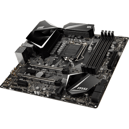MPG Z390M GAMING EDGE AC Micro ATX Motherboard - Socket LGA 1151 - Intel Z390 Chipset - Support DDR4-4500(OC) - 2x PCIe 3.0 x16 - 2x M.2 Socket3 - USB 3.1 Gen2 (Best Lga 1155 Chipset)
