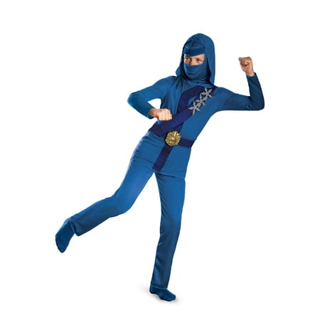 Blue Thunder Ninja Child Costume