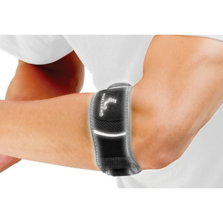 Mueller Hg80 Premium Tennis Elbow Brace, Black/Gray,