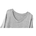 thumbnail image 4 of Richie House Nightgowns for Women Sleepshirt Short Sleeve Pajama Shirt Soft Sleep Midcalf Dress RHW4041, 4 of 7