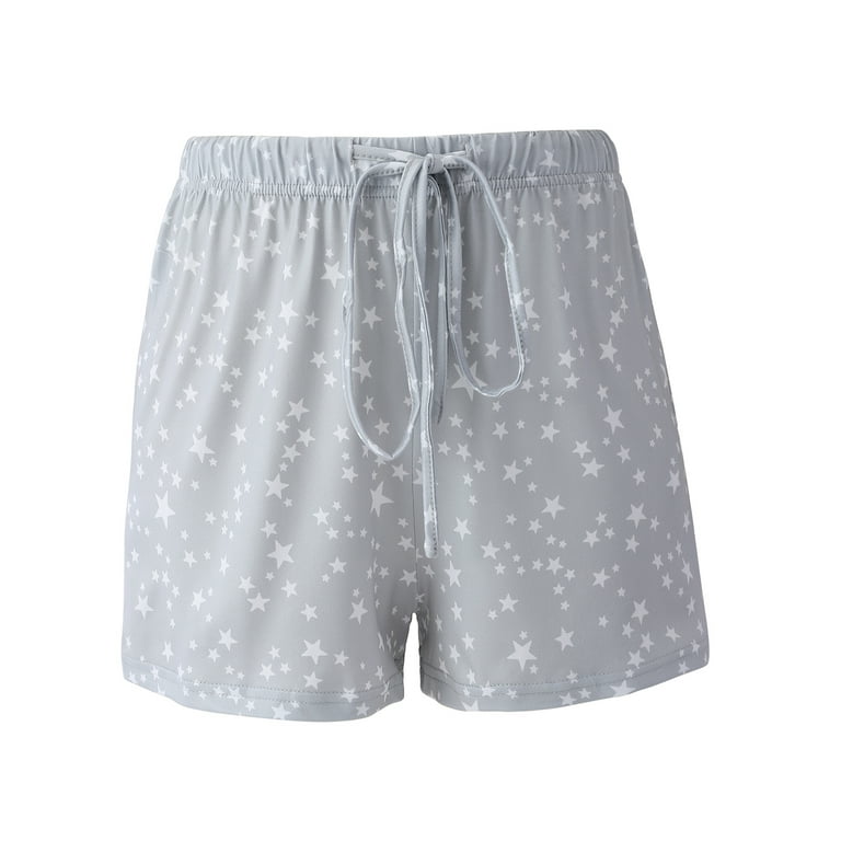 Grey pajama shorts hotsell