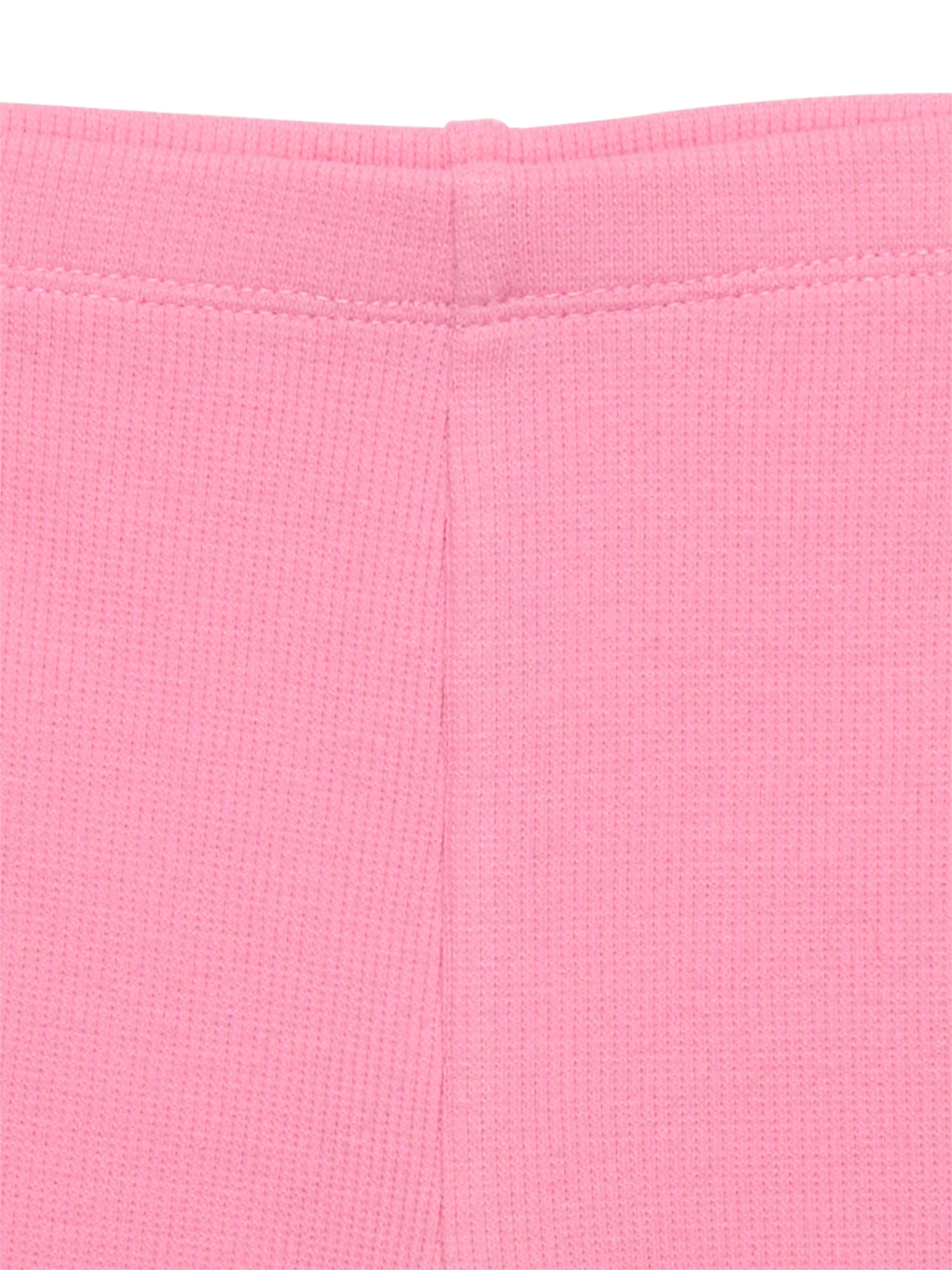 Garanimals Toddler Girl Rib Biker Shorts with Lettuce Hem, Sizes 18M-5T