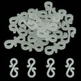 thumbnail image 3 of 150 Pcs S-shaped Hook Xmas Clip Light Gutter Hooks Outdoor Rope Lights Clips Christmas Fairy Lights Decor Clips Light Hook Clip, 3 of 9
