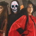 thumbnail image 1 of Máscara de Halloween Ticfox con forma de calavera de resina Unisex, 1 of 14