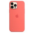 thumbnail image 3 of Funda de silicona suave al tacto para iPhone 13 Pro Max con MagSafe de 6,7" en color rosa pomelo, 3 of 8