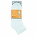 thumbnail image 6 of Men's High Quality Cotton Cushioned White Ankle Crew Socks Size 9-13, 6 of 7