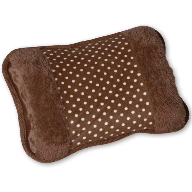 Portable Hot Water Bag, Rechargeable Electric Heating Bottle With Warmer Fleece Cover, Hot Water Bottle