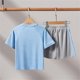 thumbnail image 4 of Odeerbi Niños Niñas Malla Seco Rápido Set de Entrenamiento Imprimir T-Shirt Shorts Respirable Ropa Deportiva Atlética Para 4-13 Años, 4 of 9