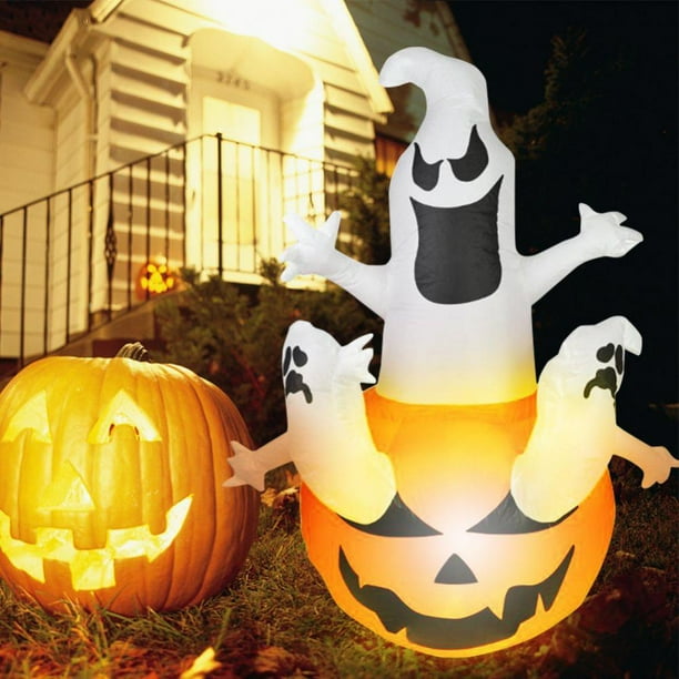 Leonard Yard Inflatable Claus Decoration Blow Up Halloween Inflatables