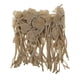 thumbnail image 2 of Adorno de Encaje Soledad Borlas Flecos 1 Yarda Ancho 13 Cm, 2 of 7