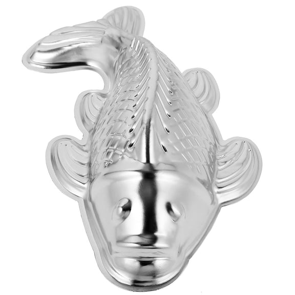 FENGGUIQU Nonstick Aluminum Fish Cake Mold Pan for Baking, Cake Decorations, Perfect for Baking Projects