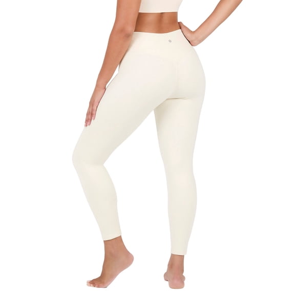 YITTY Active Women's Cold Weather High-Waist Legging, Warm White, M
