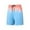 Sky Blue, variant on YLSDY Men's Trendy Gradient Color Shorts Summer Baggy Drawstring Beach Shorts with Pockets Elastic Waist Short 2025 Sky Blue XL