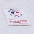 thumbnail image 4 of Women's Mitchell & Ness  Heather Gray Chicago Cubs Script Cropped Boxy T-Shirt, 4 of 5