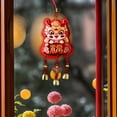thumbnail image 6 of simhoa 2024 Chinese New Year Decorations Pendant,Hanging,Fengshui with Bells Wind Chimes Spring Festival Decor for Party Favors Home 14cmx36cm, 6 of 9