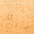 thumbnail image 1 of Ahgly Company Indoor Square Oriental Orange Traditional Area Rugs, 6' Square, 1 of 4