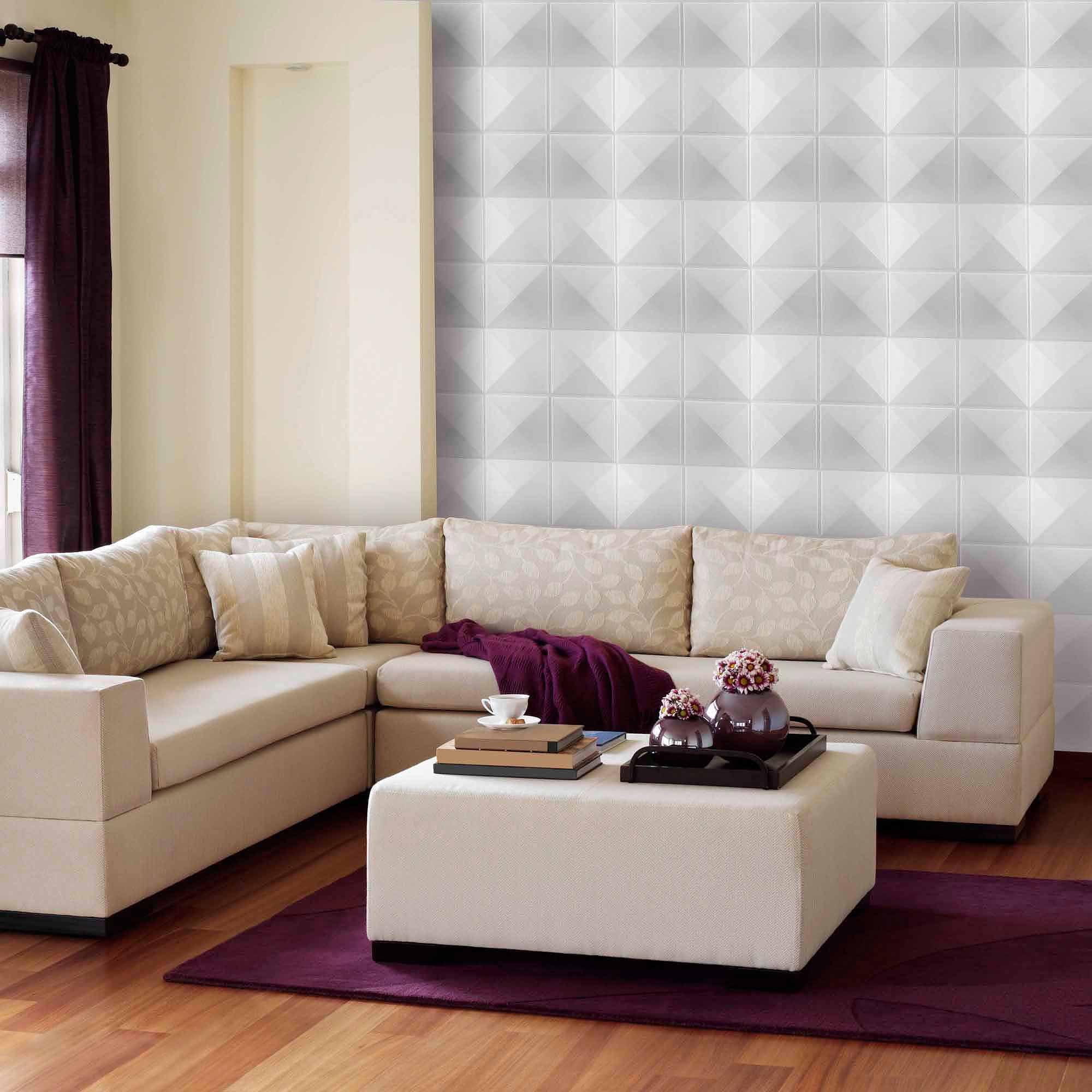 Donny Osmond Home 3D Self Adhesive Wall Tiles Star Walmartcom