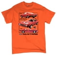 thumbnail image 5 of Ford Mustang Poster 1968 1969 1971 T-shirt Legendary Performance American Classic Muscle Car Licensed Men's Tee, 5 of 7