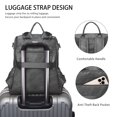 thumbnail image 5 of Women's Vintage Leather Backpack Purse,Anti‑theft Daypack Large Travel Backpack Satchel Handbag, 5 of 6