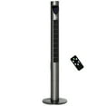 thumbnail image 3 of HOMCOM 46" Tower Fan Cooling with Air Filter, Oscillating, 3 Speeds, 12H Timer, and Remote Control, for Bedroom, Gray, 3 of 10