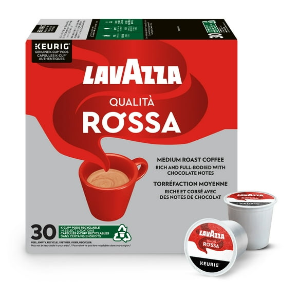 Lavazza Qualità Rossa, Medium Roast, K-Cup Coffee Pods