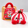 thumbnail image 2 of Plush Dumpling Squishy Toys, Christmas Bao Plush Collection, Adorable Soft Plush Toys, Winter Holiday Collectibles, 2 of 5