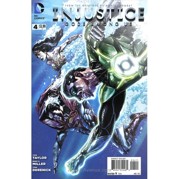 Injustice: Gods Among Us #4 VF ; DC Comic Book