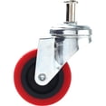 thumbnail image 3 of Online Best Service 8 Pack Heavy-Duty 2" Low Profile Swivel Caster Wheel for Creeper Service Cart Stool Post Mount, 3 of 4