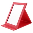 thumbnail image 4 of Espejo de Maquillaje Portátil Yinane Maquillaje Cuero Grande rojo, 4 of 7