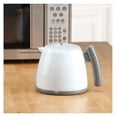 Microwave Tea Kettle DoubleInsulated Interior Keeps Water Hot. 28oz
